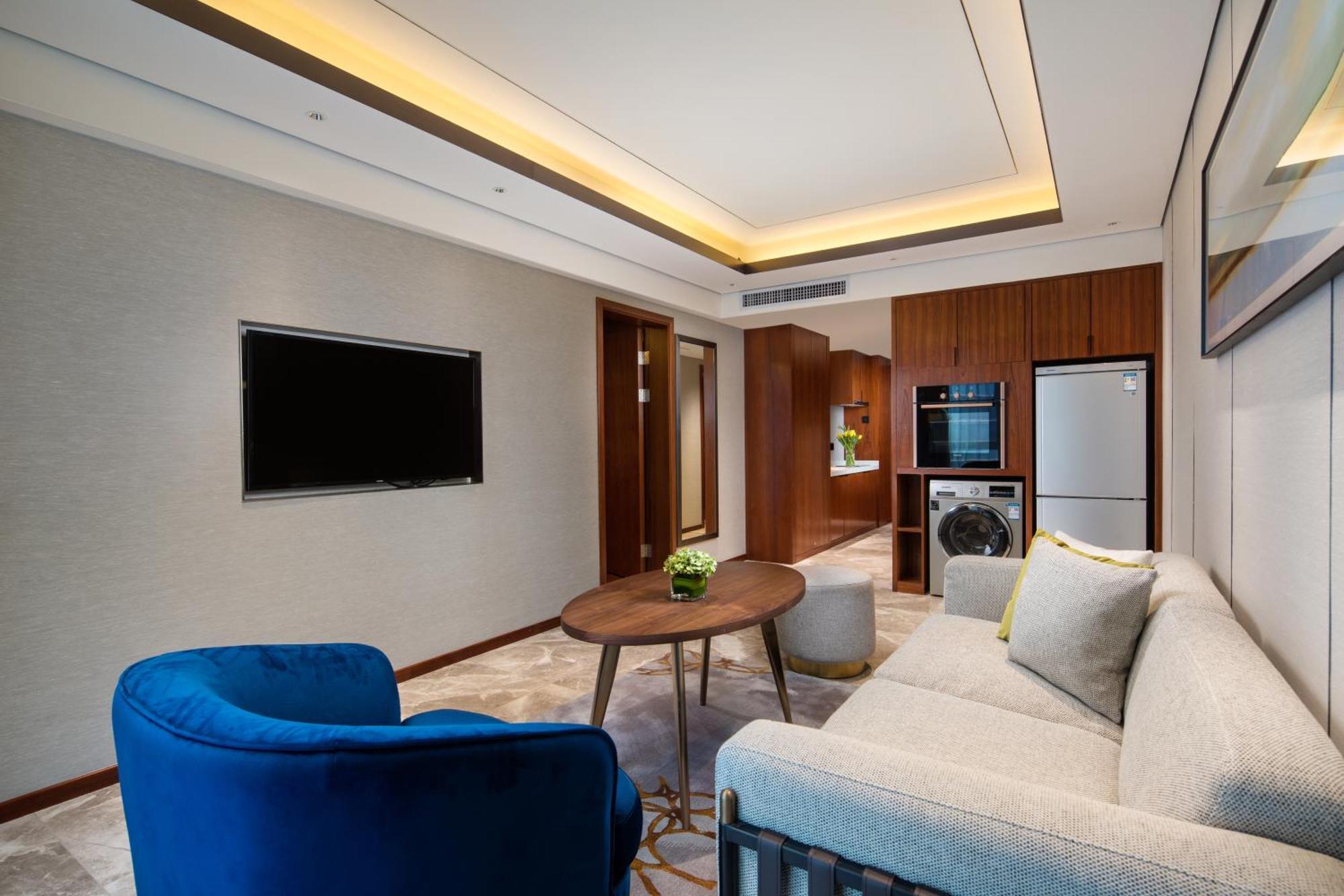 Holiday Inn Suites Xi'An High-Tech Zone By Ihg Xi'an (Shaanxi) Exterior foto